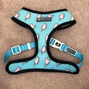 FRENCHIE DOG HARNESS (WORN ONCE)